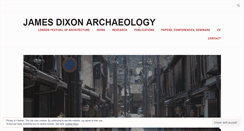 Desktop Screenshot of jamesdixonarchaeology.com